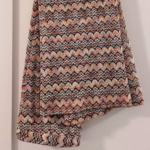 Trina Turk Missoni-style wide leg knit pants. Great condition. Size 4.
